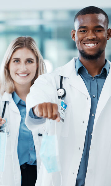 Group of healthcare smiling