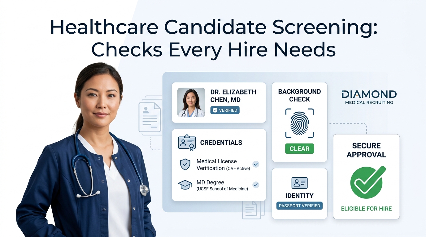 healthcare candidate screening