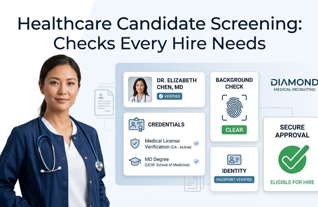 healthcare candidate screening